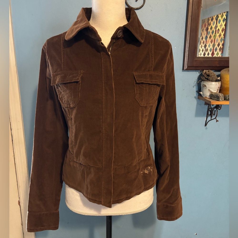 Maurice’s, Y2K-era, Brown Corduroy, Jacket